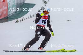 05.02.2021, Klingenthal, Germany (GER): Aaron Kostner (ITA) - FIS world cup nordic combined men, individual gundersen HS140/10km, Klingenthal (GER). www.nordicfocus.com. © Volk/NordicFocus. Every downloaded picture is fee-liable.