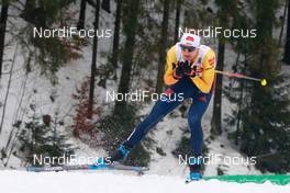 06.02.2021, Klingenthal, Germany (GER): Wendelin Thannheimer (GER) - FIS world cup nordic combined men, individual gundersen HS140/10km, Klingenthal (GER). www.nordicfocus.com. © Volk/NordicFocus. Every downloaded picture is fee-liable.