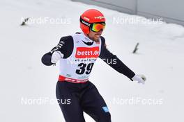 05.02.2021, Klingenthal, Germany (GER): Johannes Rydzek (GER) - FIS world cup nordic combined men, individual gundersen HS140/10km, Klingenthal (GER). www.nordicfocus.com. © Bjoern Reichert/NordicFocus. Every downloaded picture is fee-liable.