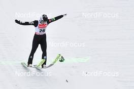 05.02.2021, Klingenthal, Germany (GER): Laurent Muhlethaler (FRA) - FIS world cup nordic combined men, individual gundersen HS140/10km, Klingenthal (GER). www.nordicfocus.com. © Bjoern Reichert/NordicFocus. Every downloaded picture is fee-liable.