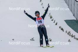 05.02.2021, Klingenthal, Germany (GER): Laurent Muhlethaler (FRA) - FIS world cup nordic combined men, individual gundersen HS140/10km, Klingenthal (GER). www.nordicfocus.com. © Volk/NordicFocus. Every downloaded picture is fee-liable.
