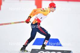 06.02.2021, Klingenthal, Germany (GER): Terence Weber (GER) - FIS world cup nordic combined men, individual gundersen HS140/10km, Klingenthal (GER). www.nordicfocus.com. © Reichert/NordicFocus. Every downloaded picture is fee-liable.