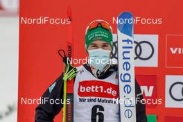 06.02.2021, Klingenthal, Germany (GER): Fabian Riessle (GER) - FIS world cup nordic combined men, individual gundersen HS140/10km, Klingenthal (GER). www.nordicfocus.com. © Volk/NordicFocus. Every downloaded picture is fee-liable.