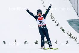 06.02.2021, Klingenthal, Germany (GER): Laurent Muhlethaler (FRA) - FIS world cup nordic combined men, individual gundersen HS140/10km, Klingenthal (GER). www.nordicfocus.com. © Volk/NordicFocus. Every downloaded picture is fee-liable.