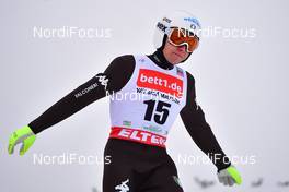 07.02.2021, Klingenthal, Germany (GER): Aaron Kostner (ITA) - FIS world cup nordic combined men, individual gundersen HS140/10km, Klingenthal (GER). www.nordicfocus.com. © Reichert/NordicFocus. Every downloaded picture is fee-liable.