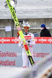 07.02.2021, Klingenthal, Germany (GER): Mario Seidl (AUT) - FIS world cup nordic combined men, individual gundersen HS140/10km, Klingenthal (GER). www.nordicfocus.com. © Reichert/NordicFocus. Every downloaded picture is fee-liable.