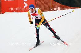 07.02.2021, Klingenthal, Germany (GER): Manuel Faisst (GER) - FIS world cup nordic combined men, individual gundersen HS140/10km, Klingenthal (GER). www.nordicfocus.com. © Volk/NordicFocus. Every downloaded picture is fee-liable.