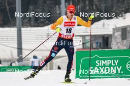 07.02.2021, Klingenthal, Germany (GER): Julian Schmid (GER) - FIS world cup nordic combined men, individual gundersen HS140/10km, Klingenthal (GER). www.nordicfocus.com. © Volk/NordicFocus. Every downloaded picture is fee-liable.