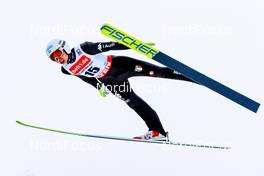 07.02.2021, Klingenthal, Germany (GER): Aaron Kostner (ITA) - FIS world cup nordic combined men, individual gundersen HS140/10km, Klingenthal (GER). www.nordicfocus.com. © Volk/NordicFocus. Every downloaded picture is fee-liable.