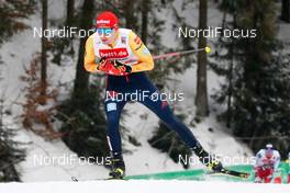 07.02.2021, Klingenthal, Germany (GER): Terence Weber (GER) - FIS world cup nordic combined men, individual gundersen HS140/10km, Klingenthal (GER). www.nordicfocus.com. © Volk/NordicFocus. Every downloaded picture is fee-liable.