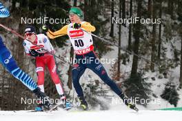 07.02.2021, Klingenthal, Germany (GER): David Mach (GER) - FIS world cup nordic combined men, individual gundersen HS140/10km, Klingenthal (GER). www.nordicfocus.com. © Volk/NordicFocus. Every downloaded picture is fee-liable.