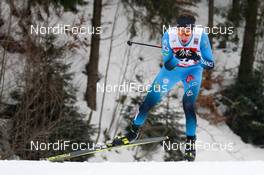 07.02.2021, Klingenthal, Germany (GER): Laurent Muhlethaler (FRA) - FIS world cup nordic combined men, individual gundersen HS140/10km, Klingenthal (GER). www.nordicfocus.com. © Volk/NordicFocus. Every downloaded picture is fee-liable.