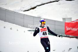 07.02.2021, Klingenthal, Germany (GER): Vinzenz Geiger (GER) - FIS world cup nordic combined men, individual gundersen HS140/10km, Klingenthal (GER). www.nordicfocus.com. © Reichert/NordicFocus. Every downloaded picture is fee-liable.