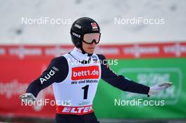 07.02.2021, Klingenthal, Germany (GER): Simon Huettel (GER) - FIS world cup nordic combined men, individual gundersen HS140/10km, Klingenthal (GER). www.nordicfocus.com. © Reichert/NordicFocus. Every downloaded picture is fee-liable.