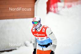 07.02.2021, Klingenthal, Germany (GER): Vinzenz Geiger (GER) - FIS world cup nordic combined men, individual gundersen HS140/10km, Klingenthal (GER). www.nordicfocus.com. © Reichert/NordicFocus. Every downloaded picture is fee-liable.