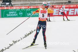07.02.2021, Klingenthal, Germany (GER): Vinzenz Geiger (GER) - FIS world cup nordic combined men, individual gundersen HS140/10km, Klingenthal (GER). www.nordicfocus.com. © Volk/NordicFocus. Every downloaded picture is fee-liable.