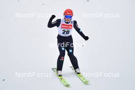 07.02.2021, Klingenthal, Germany (GER): Julian Schmid (GER) - FIS world cup nordic combined men, individual gundersen HS140/10km, Klingenthal (GER). www.nordicfocus.com. © Reichert/NordicFocus. Every downloaded picture is fee-liable.