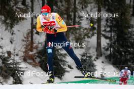 07.02.2021, Klingenthal, Germany (GER): Terence Weber (GER) - FIS world cup nordic combined men, individual gundersen HS140/10km, Klingenthal (GER). www.nordicfocus.com. © Volk/NordicFocus. Every downloaded picture is fee-liable.
