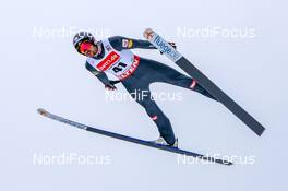 07.02.2021, Klingenthal, Germany (GER): Lukas Greiderer (AUT) - FIS world cup nordic combined men, individual gundersen HS140/10km, Klingenthal (GER). www.nordicfocus.com. © Volk/NordicFocus. Every downloaded picture is fee-liable.