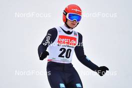 07.02.2021, Klingenthal, Germany (GER): Julian Schmid (GER) - FIS world cup nordic combined men, individual gundersen HS140/10km, Klingenthal (GER). www.nordicfocus.com. © Reichert/NordicFocus. Every downloaded picture is fee-liable.