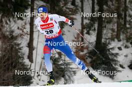 07.02.2021, Klingenthal, Germany (GER): Ondrej Pazout (CZE) - FIS world cup nordic combined men, individual gundersen HS140/10km, Klingenthal (GER). www.nordicfocus.com. © Volk/NordicFocus. Every downloaded picture is fee-liable.