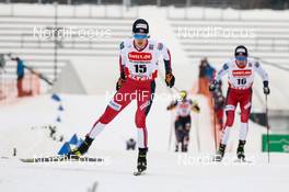 07.02.2021, Klingenthal, Germany (GER): Espen Andersen (NOR) - FIS world cup nordic combined men, individual gundersen HS140/10km, Klingenthal (GER). www.nordicfocus.com. © Volk/NordicFocus. Every downloaded picture is fee-liable.