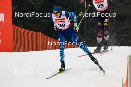 07.02.2021, Klingenthal, Germany (GER): Eero Hirvonen (FIN) - FIS world cup nordic combined men, individual gundersen HS140/10km, Klingenthal (GER). www.nordicfocus.com. © Volk/NordicFocus. Every downloaded picture is fee-liable.
