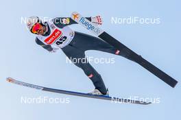 20.03.2021, Klingenthal, Germany (GER): Lukas Greiderer (AUT) - FIS world cup nordic combined men, individual gundersen HS140/10km, Klingenthal (GER). www.nordicfocus.com. © Volk/NordicFocus. Every downloaded picture is fee-liable.