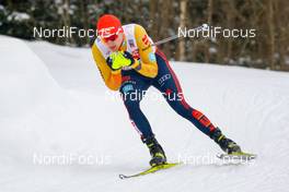 20.03.2021, Klingenthal, Germany (GER): Julian Schmid (GER) - FIS world cup nordic combined men, individual gundersen HS140/10km, Klingenthal (GER). www.nordicfocus.com. © Volk/NordicFocus. Every downloaded picture is fee-liable.