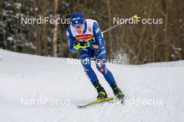 20.03.2021, Klingenthal, Germany (GER): Iacopo Bortolas (ITA) - FIS world cup nordic combined men, individual gundersen HS140/10km, Klingenthal (GER). www.nordicfocus.com. © Volk/NordicFocus. Every downloaded picture is fee-liable.