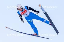 20.03.2021, Klingenthal, Germany (GER): Lars Buraas (NOR) - FIS world cup nordic combined men, individual gundersen HS140/10km, Klingenthal (GER). www.nordicfocus.com. © Volk/NordicFocus. Every downloaded picture is fee-liable.