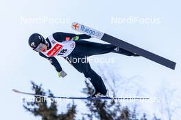 20.03.2021, Klingenthal, Germany (GER): Matteo Baud (FRA) - FIS world cup nordic combined men, individual gundersen HS140/10km, Klingenthal (GER). www.nordicfocus.com. © Volk/NordicFocus. Every downloaded picture is fee-liable.