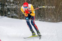 20.03.2021, Klingenthal, Germany (GER): Terence Weber (GER) - FIS world cup nordic combined men, individual gundersen HS140/10km, Klingenthal (GER). www.nordicfocus.com. © Volk/NordicFocus. Every downloaded picture is fee-liable.