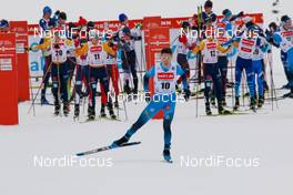 21.03.2021, Klingenthal, Germany (GER): Matteo Baud (FRA) - FIS world cup nordic combined men, individual gundersen HS140/10km, Klingenthal (GER). www.nordicfocus.com. © Volk/NordicFocus. Every downloaded picture is fee-liable.