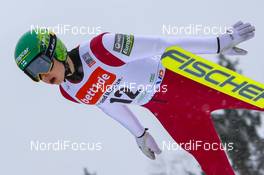 21.03.2021, Klingenthal, Germany (GER): Wille Karhumaa (FIN) - FIS world cup nordic combined men, individual gundersen HS140/10km, Klingenthal (GER). www.nordicfocus.com. © Volk/NordicFocus. Every downloaded picture is fee-liable.