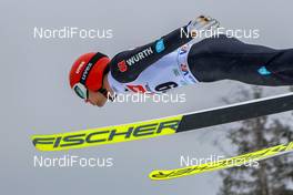 21.03.2021, Klingenthal, Germany (GER): Terence Weber (GER) - FIS world cup nordic combined men, individual gundersen HS140/10km, Klingenthal (GER). www.nordicfocus.com. © Volk/NordicFocus. Every downloaded picture is fee-liable.