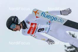 21.03.2021, Klingenthal, Germany (GER): Marco Heinis (FRA) - FIS world cup nordic combined men, individual gundersen HS140/10km, Klingenthal (GER). www.nordicfocus.com. © Volk/NordicFocus. Every downloaded picture is fee-liable.