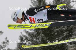 21.03.2021, Klingenthal, Germany (GER): Aaron Kostner (ITA) - FIS world cup nordic combined men, individual gundersen HS140/10km, Klingenthal (GER). www.nordicfocus.com. © Volk/NordicFocus. Every downloaded picture is fee-liable.