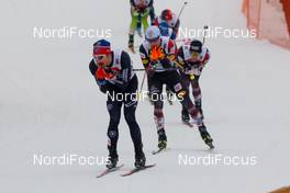 21.03.2021, Klingenthal, Germany (GER): Taylor Fletcher (USA) - FIS world cup nordic combined men, individual gundersen HS140/10km, Klingenthal (GER). www.nordicfocus.com. © Volk/NordicFocus. Every downloaded picture is fee-liable.