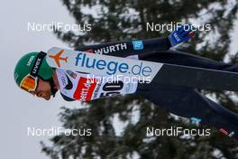 21.03.2021, Klingenthal, Germany (GER): Fabian Riessle (GER) - FIS world cup nordic combined men, individual gundersen HS140/10km, Klingenthal (GER). www.nordicfocus.com. © Volk/NordicFocus. Every downloaded picture is fee-liable.