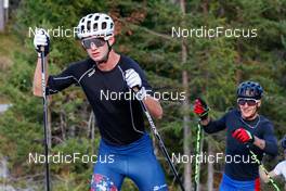 22.10.2021, Ramsau, Austria (AUT): Lukas Danek (CZE) - Nordic Combined training, Ramsau (AUT). www.nordicfocus.com. © Volk/NordicFocus. Every downloaded picture is fee-liable.
