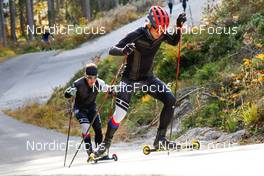 22.10.2021, Ramsau, Austria (AUT): Je-Un Park (KOR) - Nordic Combined training, Ramsau (AUT). www.nordicfocus.com. © Volk/NordicFocus. Every downloaded picture is fee-liable.