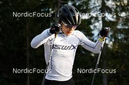22.10.2021, Ramsau, Austria (AUT): Kodai Kimura (JPN) - Nordic Combined training, Ramsau (AUT). www.nordicfocus.com. © Volk/NordicFocus. Every downloaded picture is fee-liable.