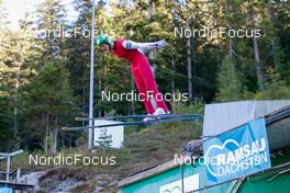 17.10.2021, Ramsau, Austria (AUT): Arttu Maekiaho (FIN) - Nordic Combined training, Ramsau (AUT). www.nordicfocus.com. © Volk/NordicFocus. Every downloaded picture is fee-liable.