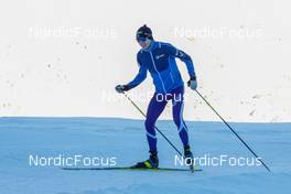22.10.2021, Ramsau, Austria (AUT): Eero Hirvonen (FIN) - Nordic Combined training, Ramsau (AUT). www.nordicfocus.com. © Volk/NordicFocus. Every downloaded picture is fee-liable.