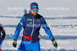 17.10.2021, Ramsau, Austria (AUT): Jari Hiekkavirta (FIN) - Nordic Combined training, Ramsau (AUT). www.nordicfocus.com. © Volk/NordicFocus. Every downloaded picture is fee-liable.