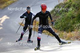 22.10.2021, Ramsau, Austria (AUT): Je-Un Park (KOR) - Nordic Combined training, Ramsau (AUT). www.nordicfocus.com. © Volk/NordicFocus. Every downloaded picture is fee-liable.