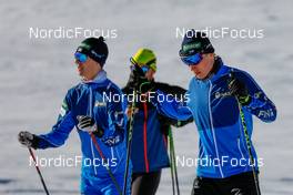 17.10.2021, Ramsau, Austria (AUT): Otto Niittykoski (FIN), Perttu Reponen (FIN) (l-r)  - Nordic Combined training, Ramsau (AUT). www.nordicfocus.com. © Volk/NordicFocus. Every downloaded picture is fee-liable.