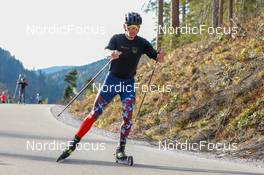 22.10.2021, Ramsau, Austria (AUT): Ondrej Pazout (CZE) - Nordic Combined training, Ramsau (AUT). www.nordicfocus.com. © Volk/NordicFocus. Every downloaded picture is fee-liable.
