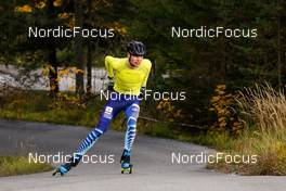 22.10.2021, Ramsau, Austria (AUT): Perttu Reponen (FIN) - Nordic Combined training, Ramsau (AUT). www.nordicfocus.com. © Volk/NordicFocus. Every downloaded picture is fee-liable.